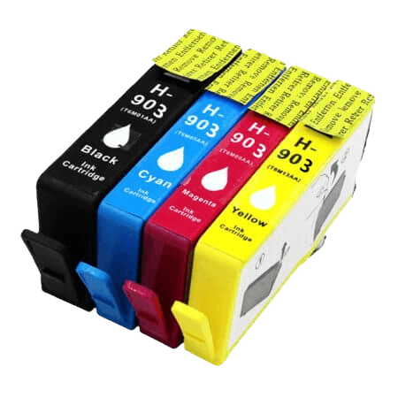 4 st. XL HP 903 Skrivarpatron rabattpaket - Kompatibel