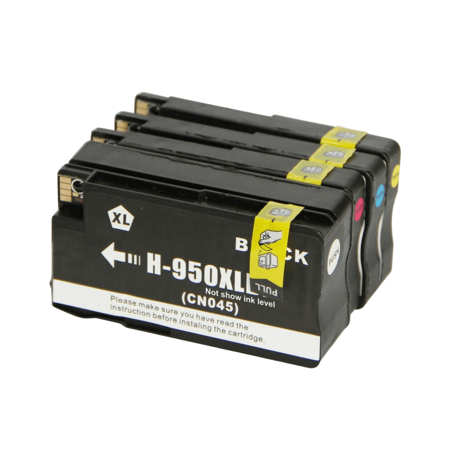 4 st. XL HP 950 Skrivarpatron rabattpaket - Kompatibel