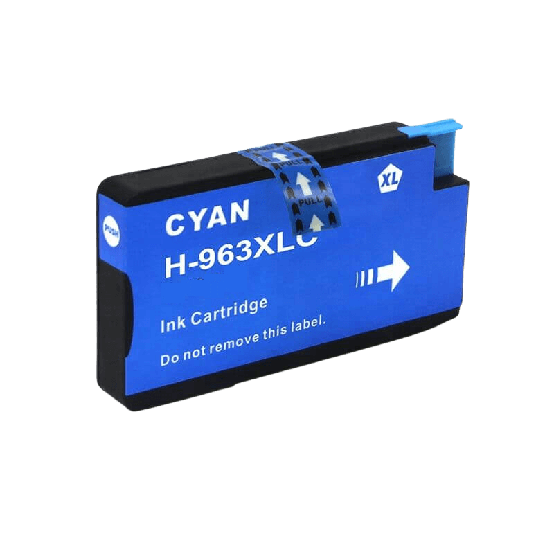 3JA27AE HP 963 cyan XL Skrivarpatron - 22 ml. - Kompatibel