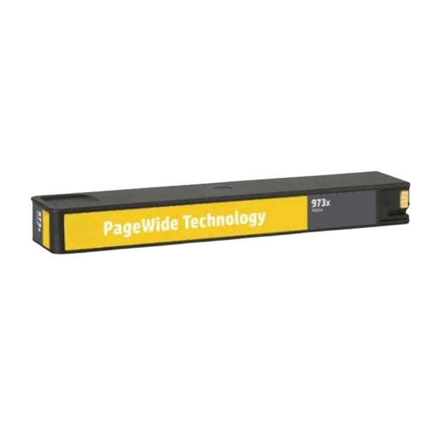 F6T83AE HP 973X gul XL Skrivarpatron - 110 ml. - Kompatibel