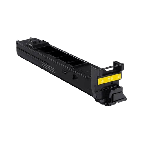 Konica Minolta A0DK252 gul XL toner - 8000 sidor - Kompatibel