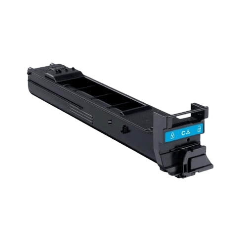 Konica Minolta A0DK452 cyan XL toner - 8000 sidor - Kompatibel