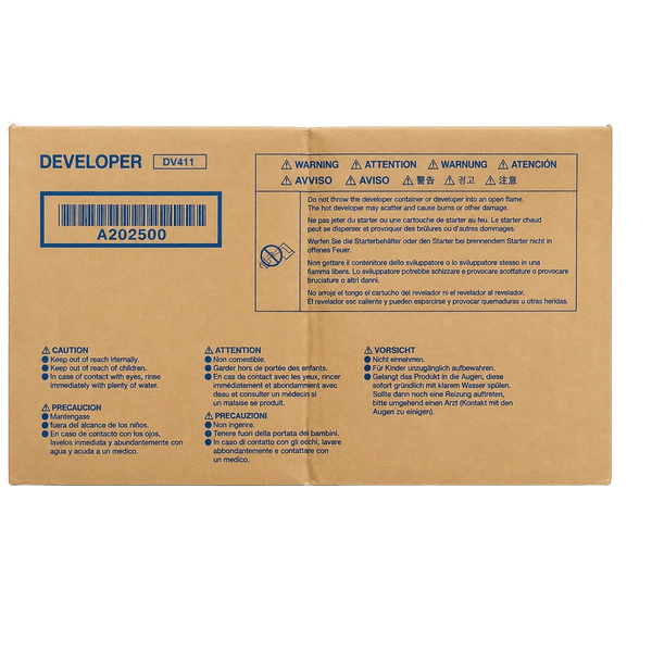 A202550 Konica Minolta DV-411 developer unit - 80000 sidor - Original