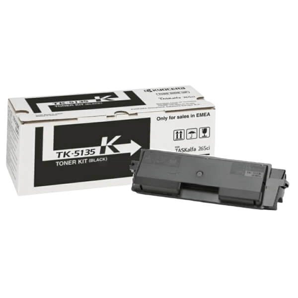 1T02PA0NL0 Kyocera TK-5135K svart toner - 10000 sidor - Original