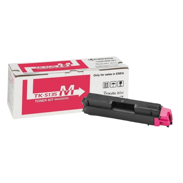 1T02PABNL0 Kyocera TK-5135M magenta toner - 5000 sidor - Original