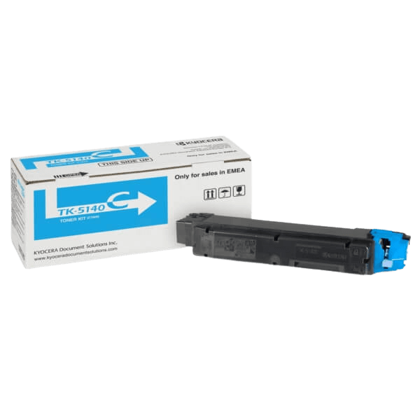 1T02NRCNL0 Kyocera TK-5140C cyan toner - 5000 sidor - Original