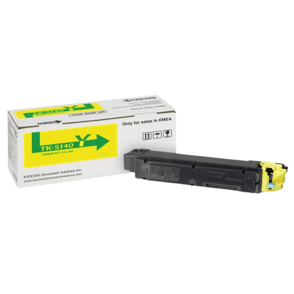 1T02NRANL0 Kyocera TK-5140Y gul toner - 5000 sidor - Original