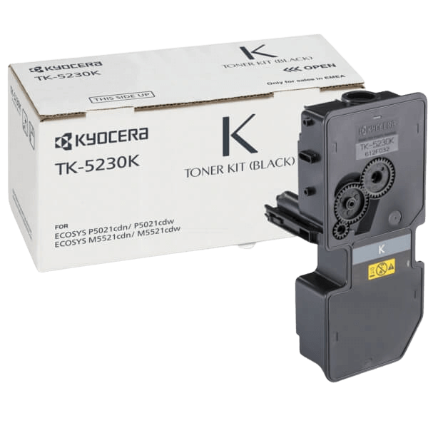 1T02R90NL0 Kyocera TK-5230K svart XL toner - 2600 sidor - Original