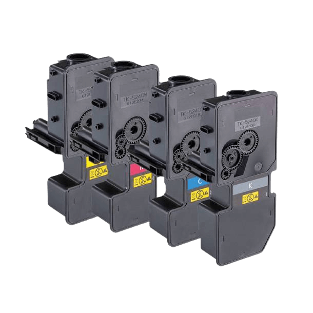 4 st. Kyocera TK-5240K toner rabattpaket - Kompatibel