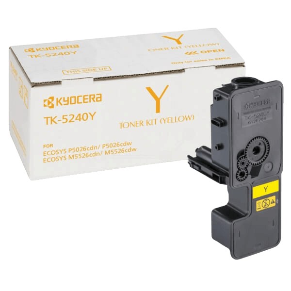 1T02R7ANL0 Kyocera TK-5240Y gul toner - 3000 sidor - Original