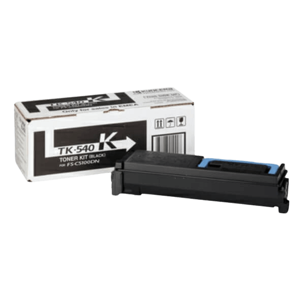 1T02HL0EU0 Kyocera TK-540K svart toner - 5000 sidor - Original