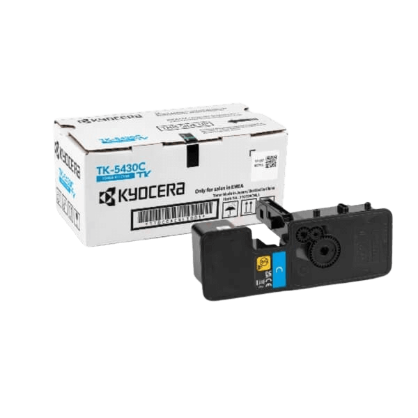 1T0C0ACNL1 Kyocera TK-5430C cyan toner - 1200 sidor - Original