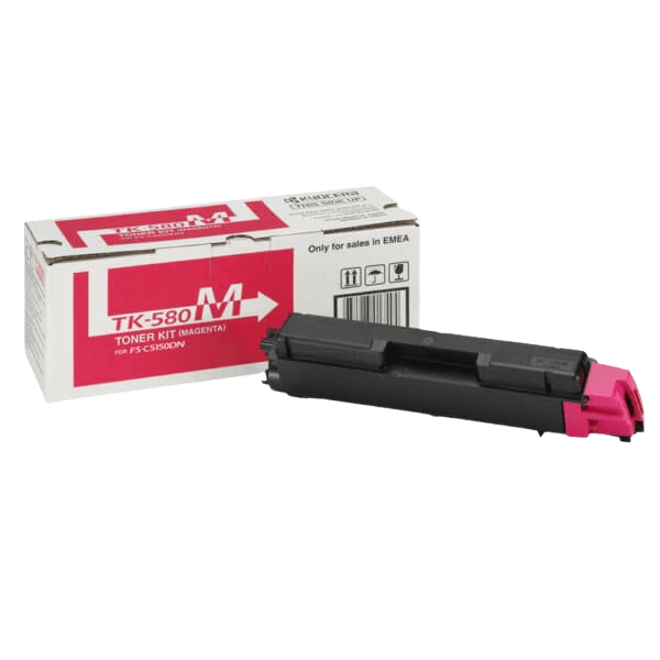 1T02KTBNL0 Kyocera TK-580M magenta toner - 2800 sidor - Original