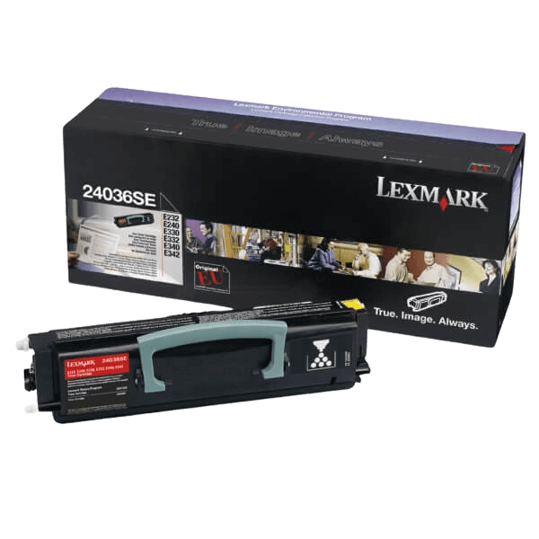 24036SE Lexmark 24016SE svart toner - 2500 sidor - Original