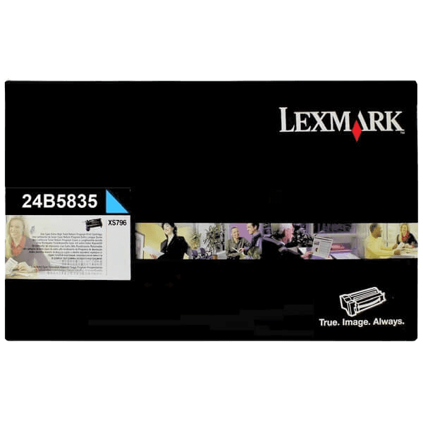 Lexmark 24B5832 cyan toner - 18000 sidor - Original