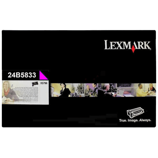 Lexmark 24B5833 magenta toner - 18000 sidor - Original