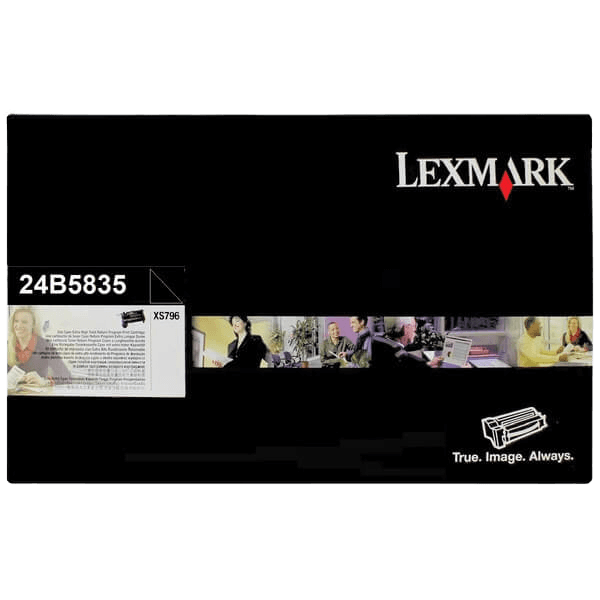 Lexmark 24B5835 svart toner - 20000 sidor - Original
