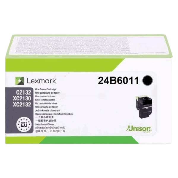 Lexmark 24B6011 svart toner - 6000 sidor - Original