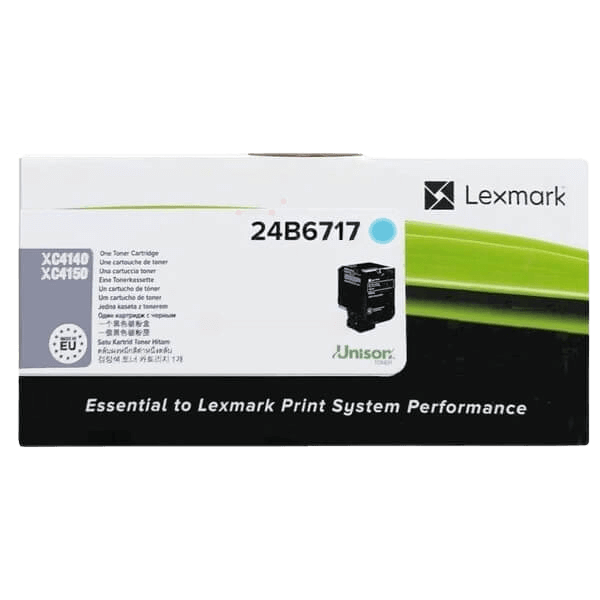 Lexmark 24B6717 cyan toner - 13000 sidor - Original