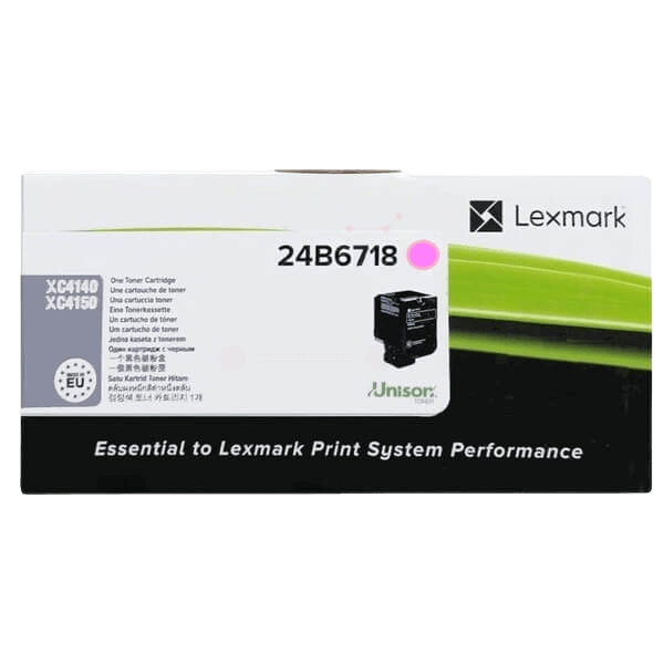 Lexmark 24B6718 magenta toner - 13000 sidor - Original