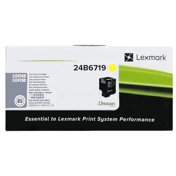 Lexmark 24B6719 gul toner - 13000 sidor - Original