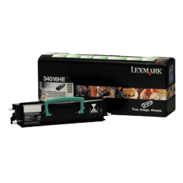 Lexmark 34016HE / 34036HE svart XL toner - 6000 sidor - Original