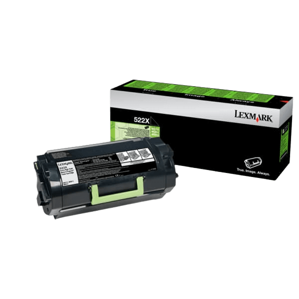 52D2X0E Lexmark 522XE svart XXXL toner - 45100 sidor - Original