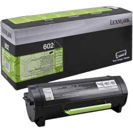 60F2000 Lexmark 602 svart toner - 2500 sidor - Original