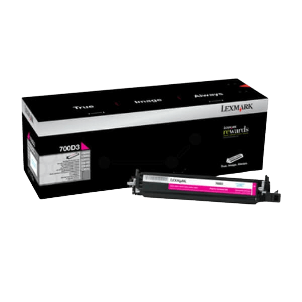 70C0D30 Lexmark 700D3 magenta developer unit - 40000 sidor - Original