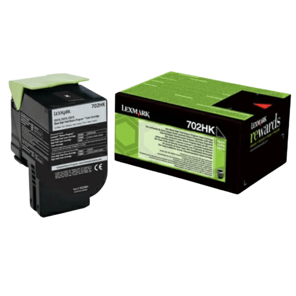 70C2HK0 Lexmark 702HK svart XL toner - 4000 sidor - Original