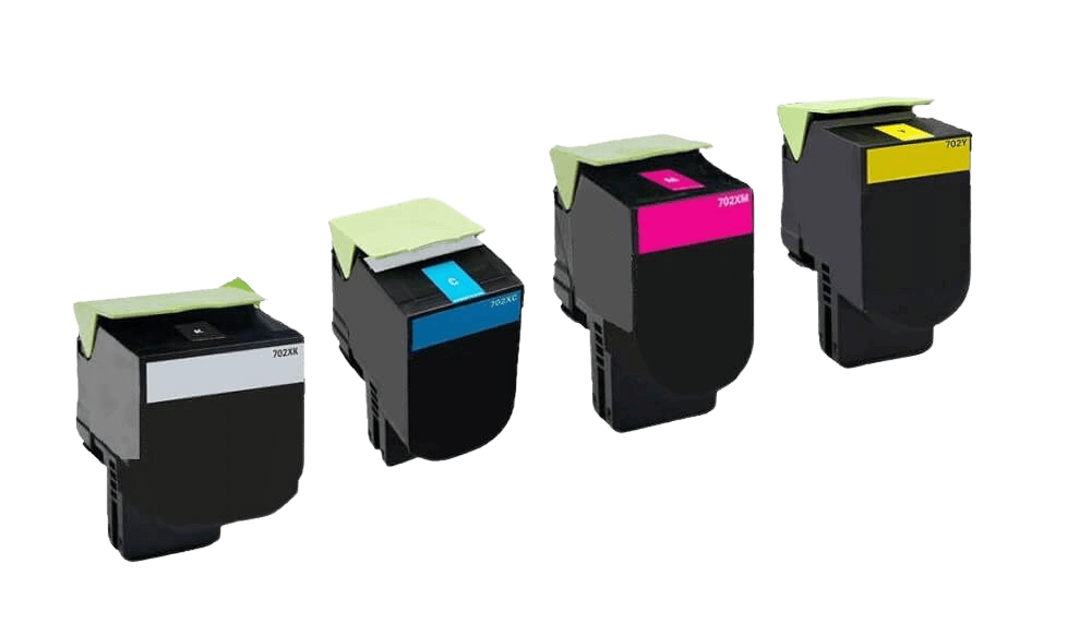 4 st. XXL Lexmark 702XK toner rabattpaket - Kompatibel