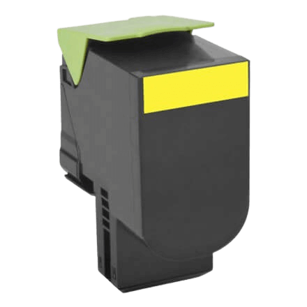 Lexmark 71B2HY0 gul XL toner - 3500 sidor - Kompatibel