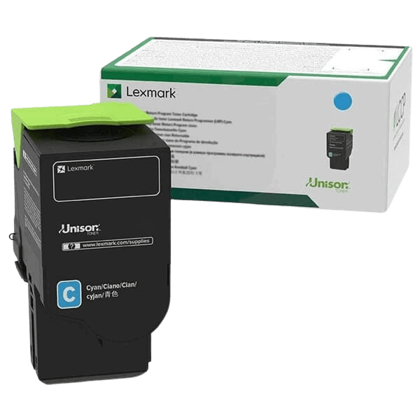 Lexmark 78C20C0 cyan toner - 1400 sidor - Original