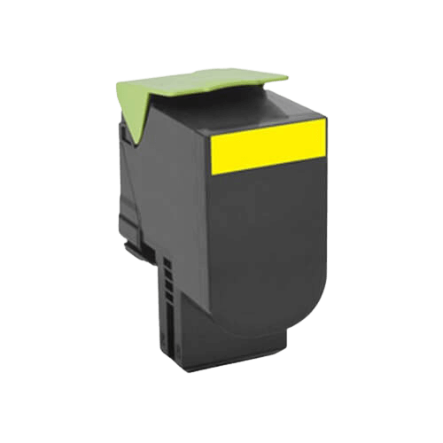 80C2HY0 Lexmark 802HY gul XXL toner - 3000 sidor - Kompatibel