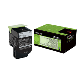80C20K0 Lexmark 802K svart toner - 1000 sidor - Original