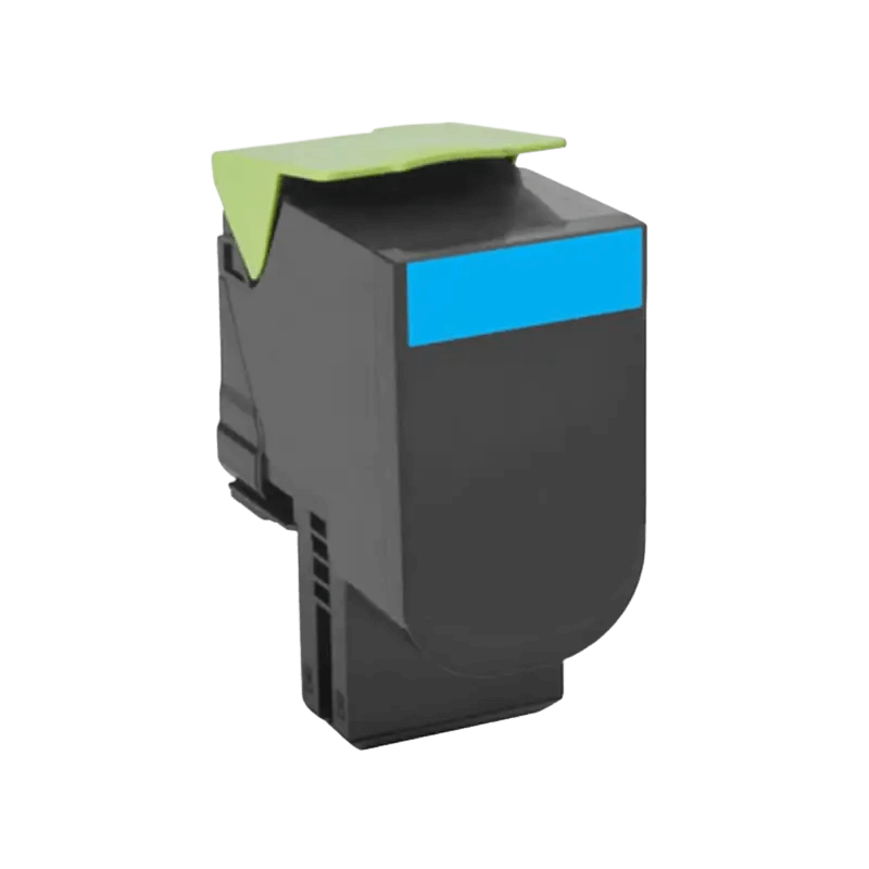 80C2SC0 Lexmark 802SC cyan XL toner - 2000 sidor - Kompatibel