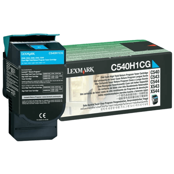 Lexmark C540H1CG cyan toner - 2000 sidor - Original