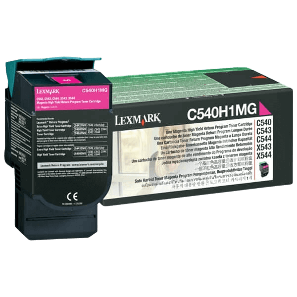 Lexmark C540H1MG magenta toner - 2000 sidor - Original