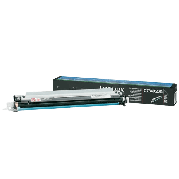 Lexmark C734X20G svart trumma - 20000 sidor - Original
