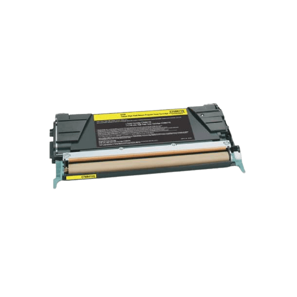 C746A3YG Lexmark C746 gul toner - 7000 sidor - Kompatibel