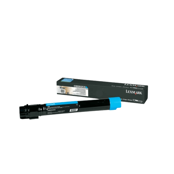 Lexmark C950X2CG cyan XL toner - 24000 sidor - Original