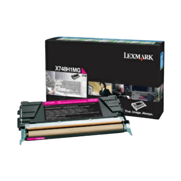 X748H3MG Lexmark X748 magenta XL toner - 10000 sidor - Original