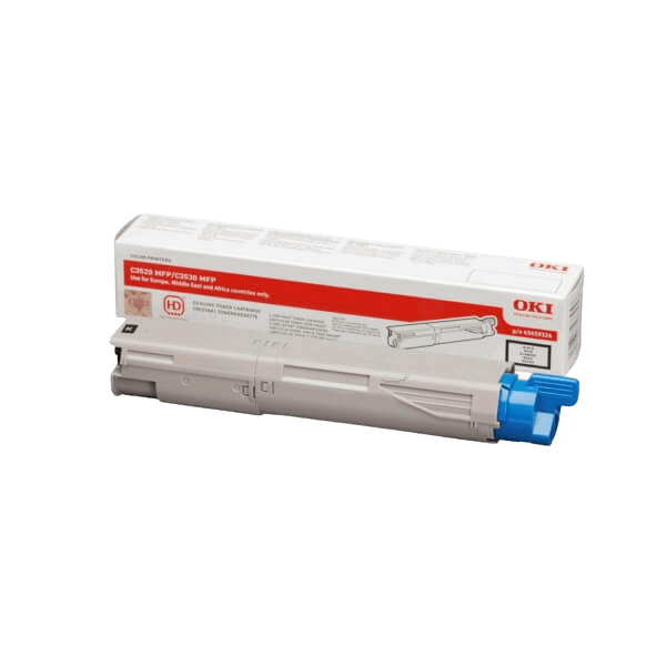 OKI 43459324 svart toner - 2500 sidor - Original