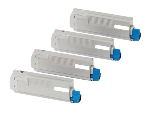 4 st. OKI 43865708 toner rabattpaket - Kompatibel