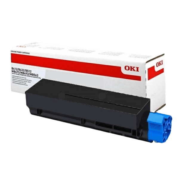 OKI 45807102 svart toner - 3000 sidor - Original
