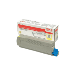 OKI 46443101 gul XL toner - 10000 sidor - Original