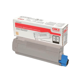 OKI 46443104 svart XL toner - 10000 sidor - Original