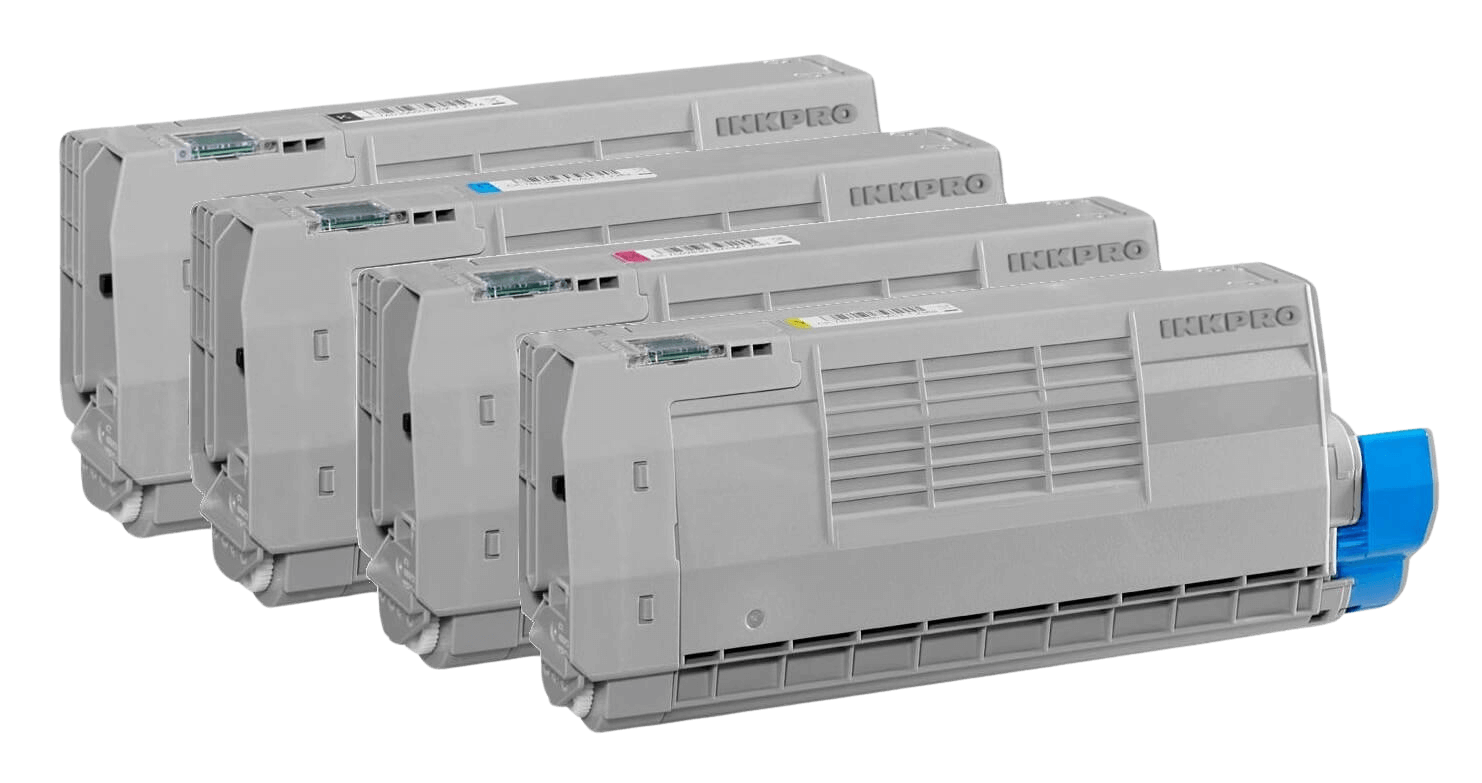 4 st. OKI 46507616 toner rabattpaket - Kompatibel