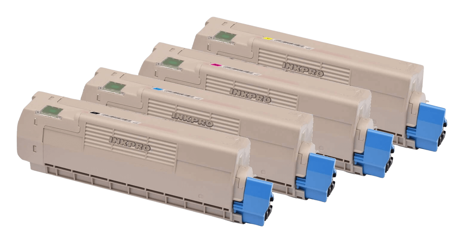 4 st. OKI C 612 toner rabattpaket - Kompatibel