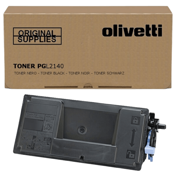 Olivetti B1071 svart toner - 12500 sidor - Original